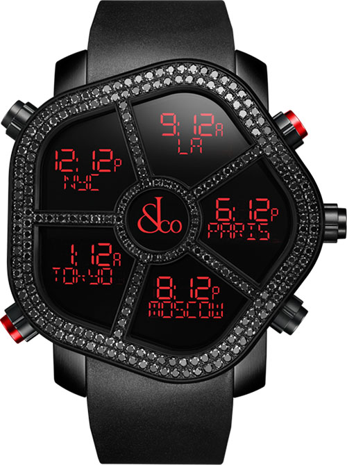 (image for) Jacob & Co GHOST BLACK DIAMONDS BEZEL 300.100.11.SU.PB.4NS watch for sale